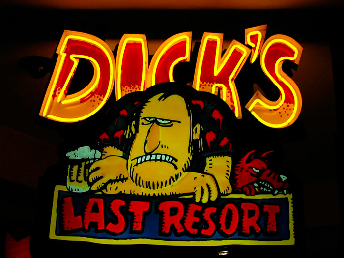 Dick's Last Resort in Gatlinburg, TN