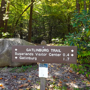 Gatlinburg Trail Sign