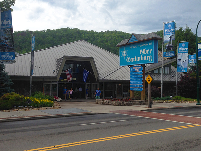 Arial Tram in Gatlinburg, TN