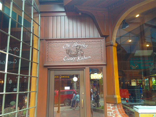 Ole Smoky Candy Kitchen in the Village Shops