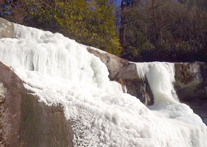 Frozen Falls at Ramsey Cascades