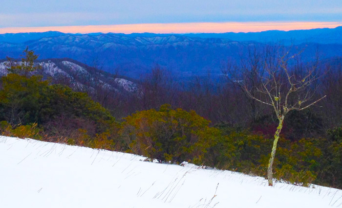 View From Spence Field in Winter