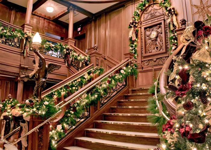 Grand Stair Case in the Titanic