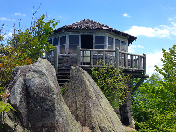 Watchtower on Mt. Cammerer Great Smoky Mountains