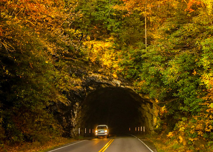 Tunnel in the Smoky Mountains