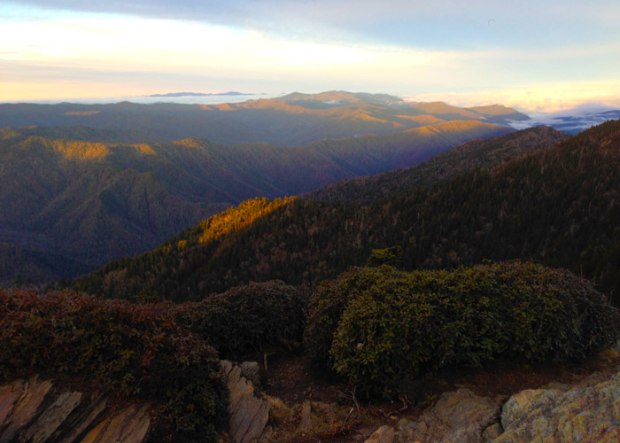 Clifftops At Sunrise Mt LeConte