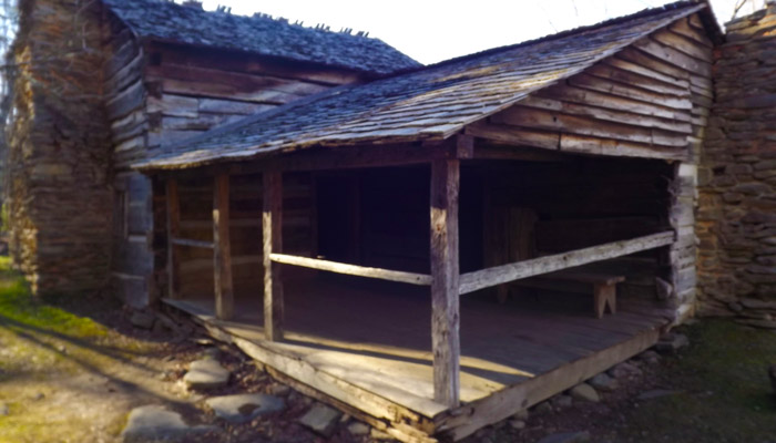 Walker Sisters Cabin Near Metcalf Bottoms