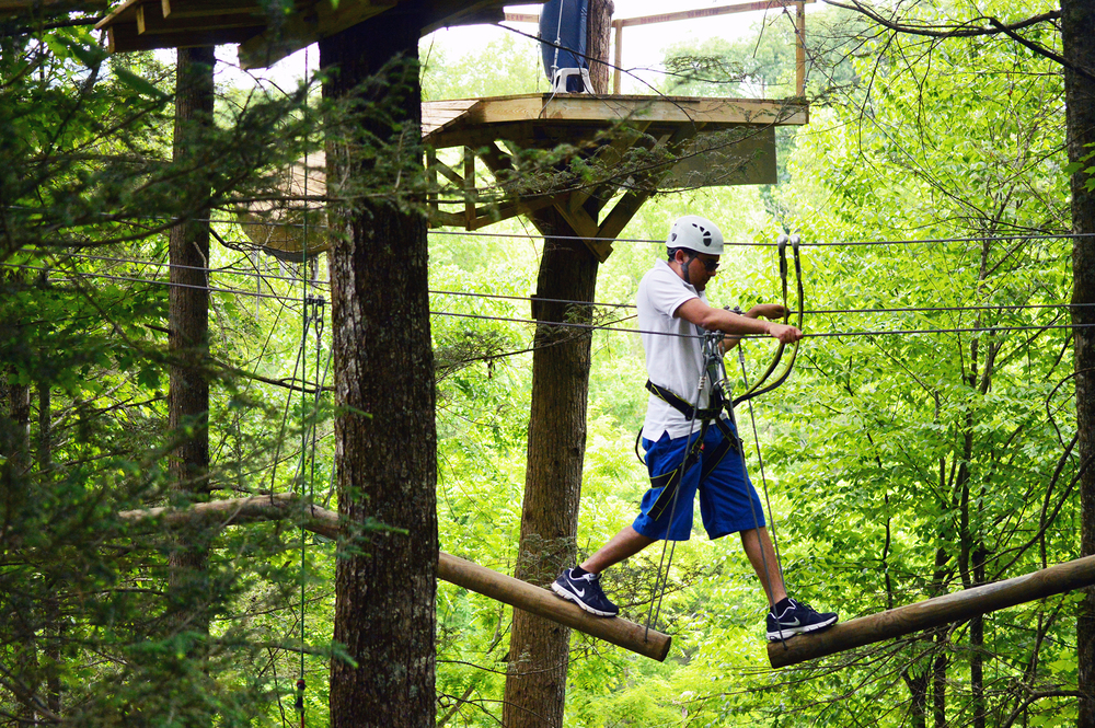 Zip Gatlinburg Ropes Course