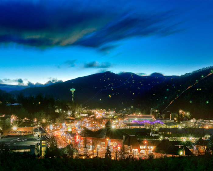 Christmas Shopping in Gatlinburg, TN