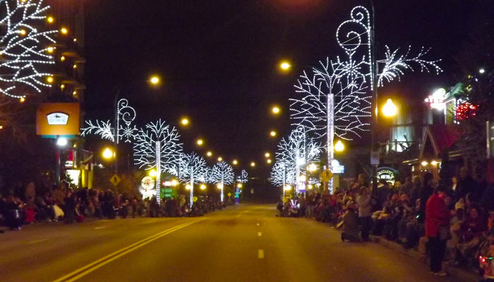 Before the Gatlinburg Christmas Parade