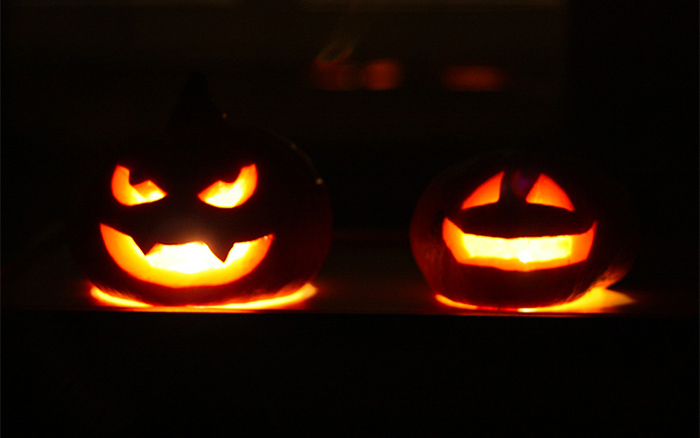 Carved Halloween Pumpkins