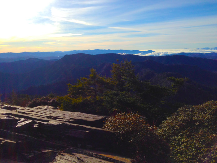 View From Myrtle Point on Mt. LeConte