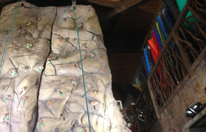 Rock Climbing Wall in NOC Gatlinburg