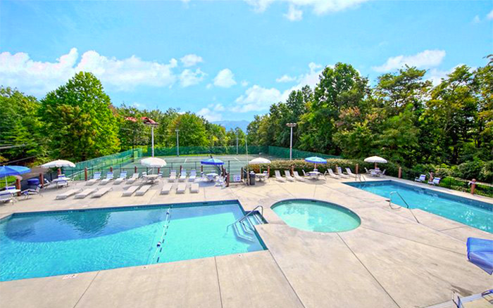 Swimming Pool at Chalet Village