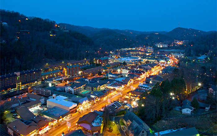 Nighttime Fun in Gatlinburg, TN