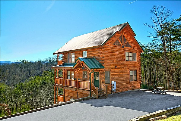 Cedar Creek Crossing Cabin Smokies View